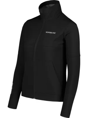 Softshelljacke für Damen NORDBLANC FJORD NBSSL7657 SCHWARZ
