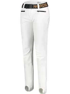Softshell-Skihose für Damen NORDBLANC FULLCOVER NBWPL7729 WEIß