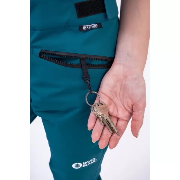  Skihose für Damen NORDBLANC SNOWBALL NBWP7769 GRÜN 