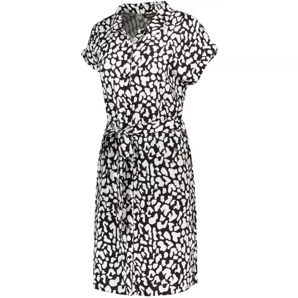  Kleid KIXMI PARISA SCHWARZ-WEISS 