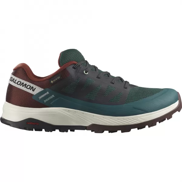  Herrenschuhe SALOMON OUTRISE GORE-TEX L47142100 PONDEROSA PINE/BITTERSCHOKOLADE/VANILLEEIS 