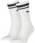 Socken PUMA CREW HERITAGE STRIPE 2P UNISEX 90794402 WEIß