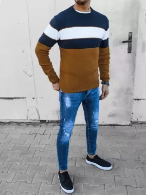 Herrenpullover DSTREET WX2049 BEIGE
