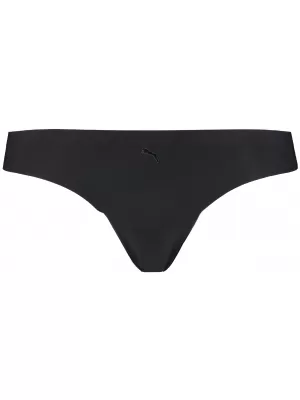 Damenhöschen PUMA WOMEN SEAMLESS STRING 2P PACK 93502201 SCHWARZ