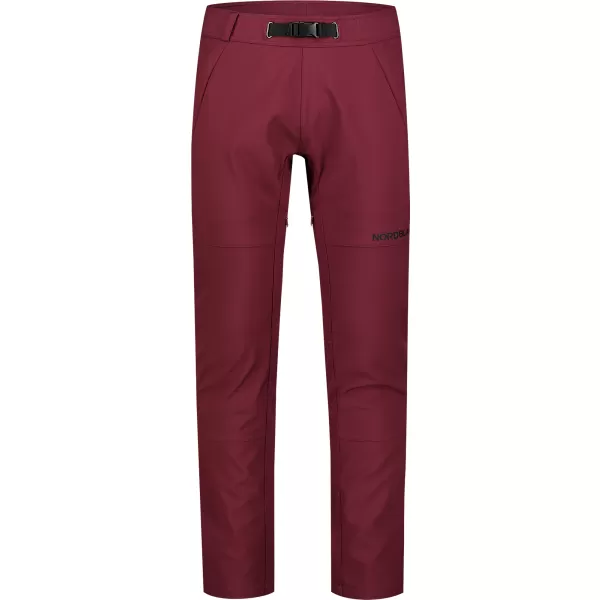  Softshellhose für Herren NORDBLANC ENCAPSULATED NBFPM7731 BURGUND 