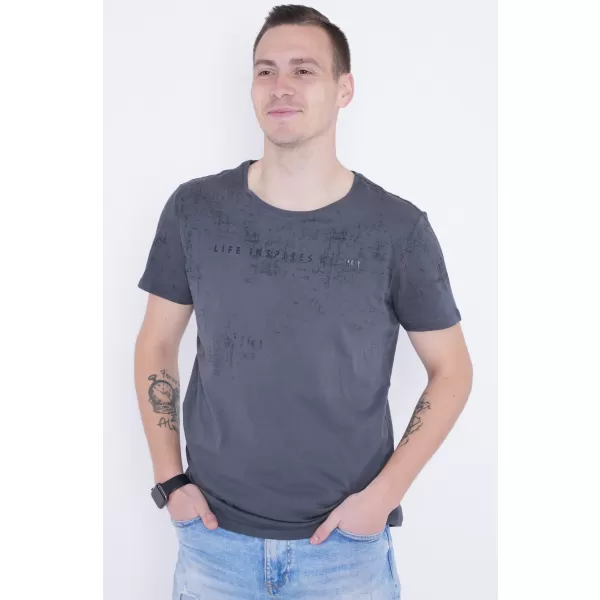  Herren-T-Shirt KIXMI PEPPE DUNKELGRAU 