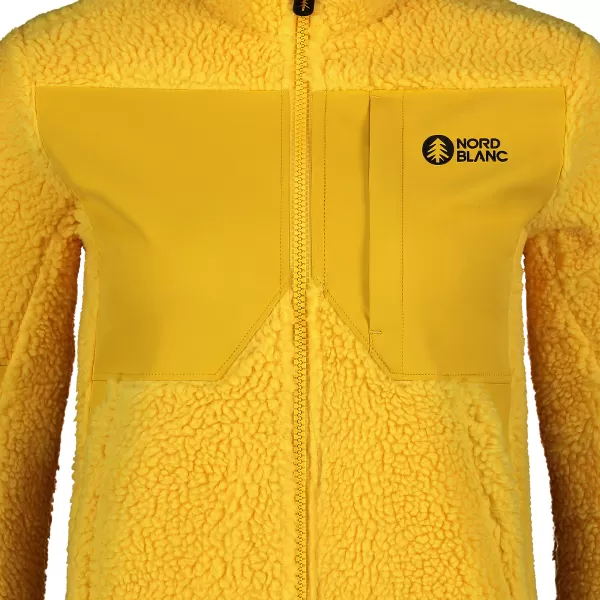  Fleece-Sweatshirt für Damen NORDBLANC PENINSULA NBSFL7654 BERNSTEIN 