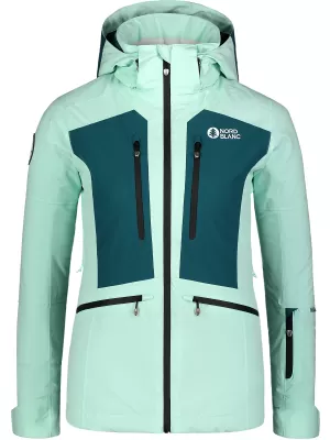 Damen-Skijacke NORDBLANC SNOW-SQUALL NBWJL7753 GRÜN