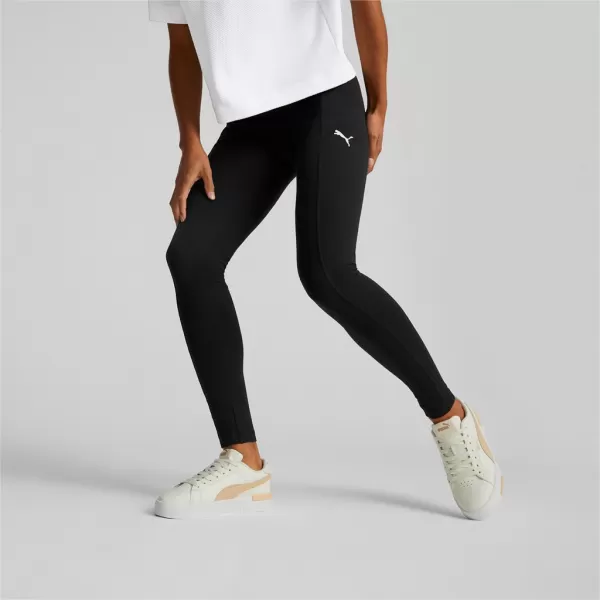 Leggings für Damen PUMA HER HIGH-WAIST LEGGINGS 674230-01 SCHWARZ 