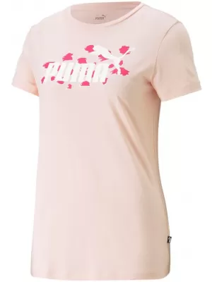 Damen-T-Shirt PUMA ESS+ ANIMAL TEE 673687-66 ROSA