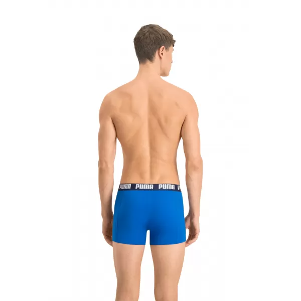  Herren-Boxershorts PUMA BASIC BOXER 2P 88886960 ECHTES BLAU 