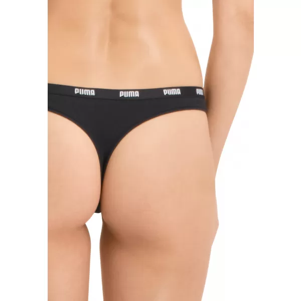  Damenhöschen PUMA STRING 3P PACK 90759002 SCHWARZ 