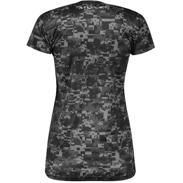  Hochwertiges Funktions-T-Shirt für Damen ALTISPORT SWE/ALW02S01 SCHWARZGRAU 