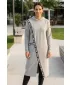 Damen-Sweatshirt KIXMI PAIGE HELLGRAUE HIGHLIGHTS