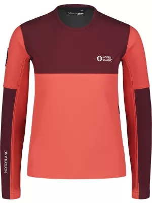 Softshelljacke für Damen NORDBLANC COVE NBSSL7656 ROTE KORALLE