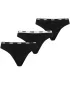 Damenhöschen PUMA STRING 3P PACK 90759002 SCHWARZ