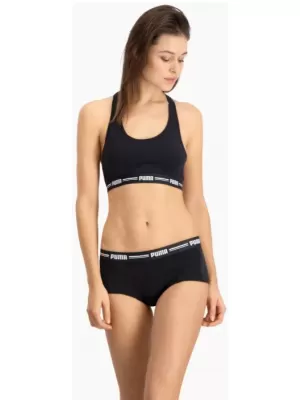 Damenhöschen PUMA WOMEN MINI SHORT 2P PACK 90785303 SCHWARZ