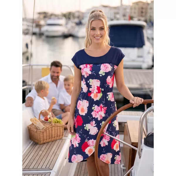  Kleid KIXMI PENIE DUNKELBLAU 