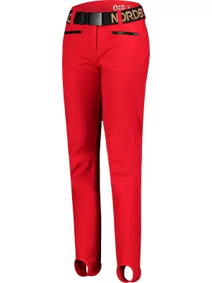 Softshell-Skihose für Damen NORDBLANC FULLCOVER NBWPL7729 ROT