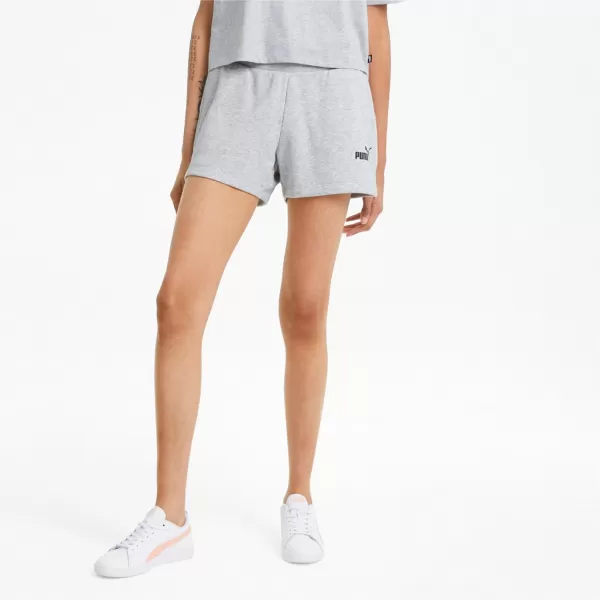 Damen-Shorts PUMA ESS 4 SWEAT SHORTS TR 586824-04 GRAU 
