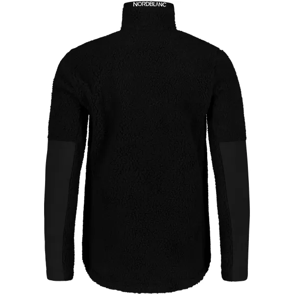  Fleece-Sweatshirt für Damen NORDBLANC PENINSULA NBSFL7654 SCHWARZ 