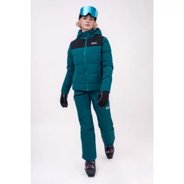 Skihose für Damen NORDBLANC SNOWBALL NBWP7769 GRÜN 
