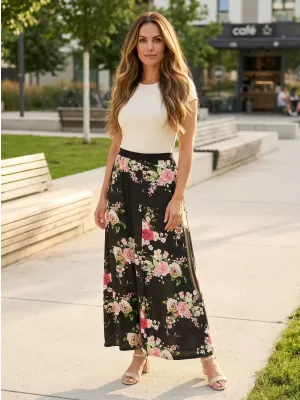 Damenrock KIXMI PANSY SCHWARZ