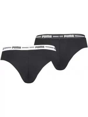 Damenhöschen PUMA WOMEN BRAZILIAN 2P PACK 90785603 SCHWARZ