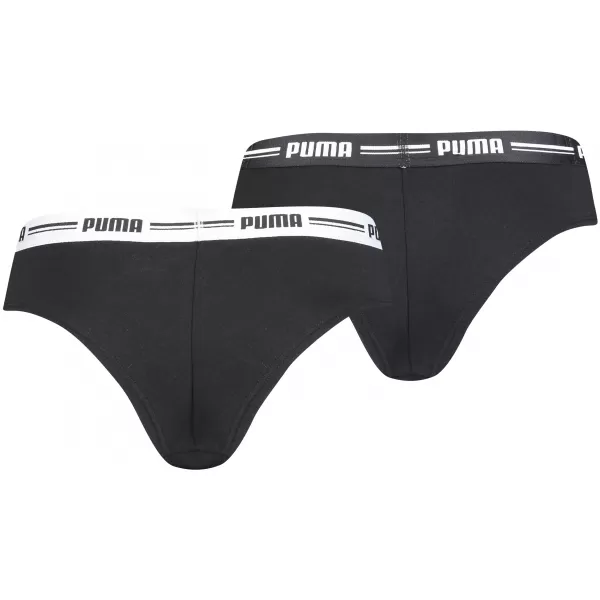  Damenhöschen PUMA WOMEN BRAZILIAN 2P PACK 90785603 SCHWARZ 