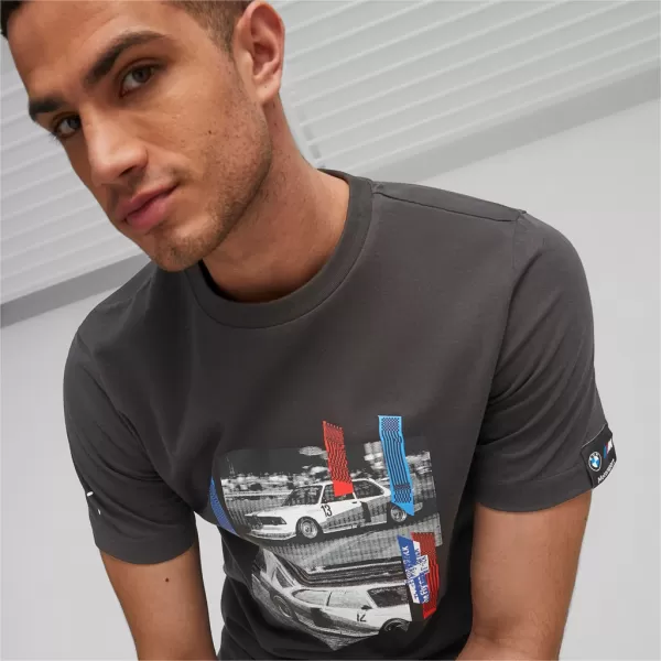  Herren-T-Shirt PUMA BMW MMS CAR GRAPHIC TEE 538140-01 SCHWARZ 