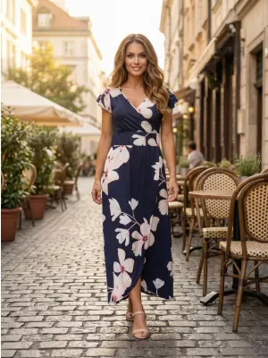 Kleid KIXMI PRINCESSA DUNKELBLAU
