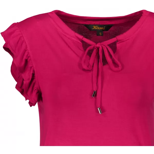  Damen-T-Shirt KIXMI POPPY BURGUND 