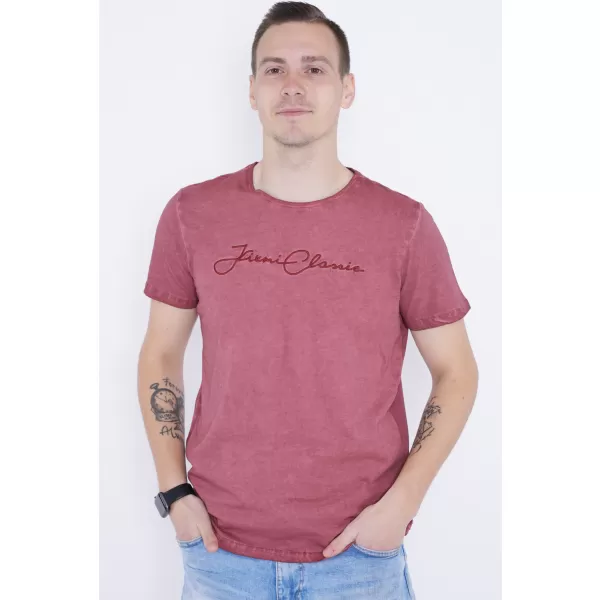  Herren-T-Shirt KIXMI PATRIC BURGUND 
