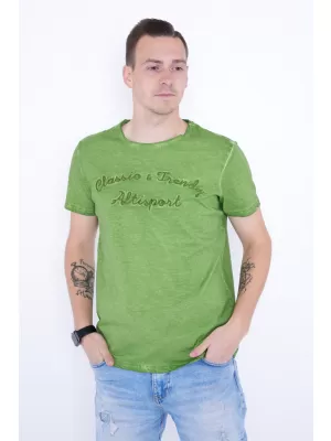 Herren-T-Shirt ALTISPORT ANDREW GRÜN