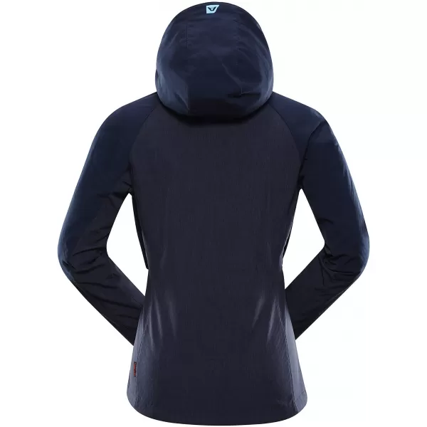  Frauen -Softshelljacke für Frauen ALPINE PRO LANCA LJCA564 DUNKELBLAU 