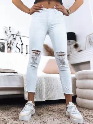 Damenhosen DSTREET UY1366 WEIß