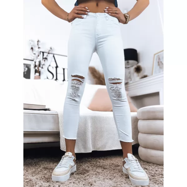  Damenhosen DSTREET UY1366 WEIß 
