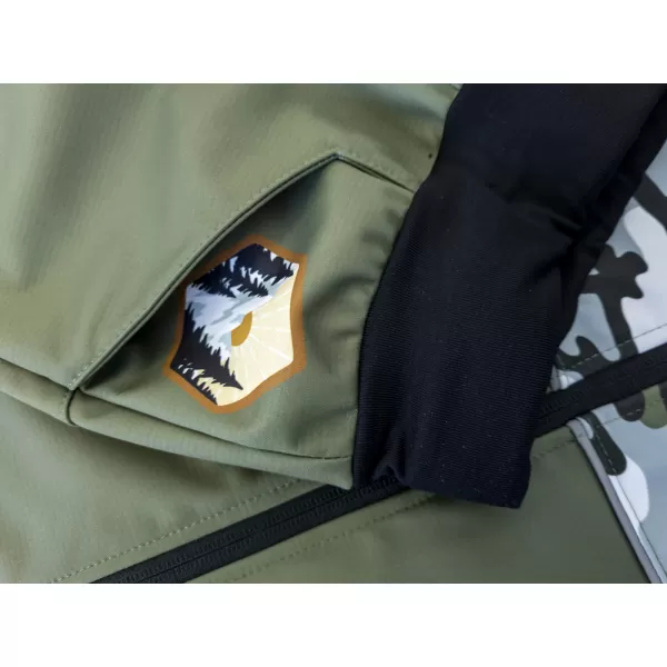  Baby Softshell Hosen isoliert WAMU MASKÁČ KHAKI 