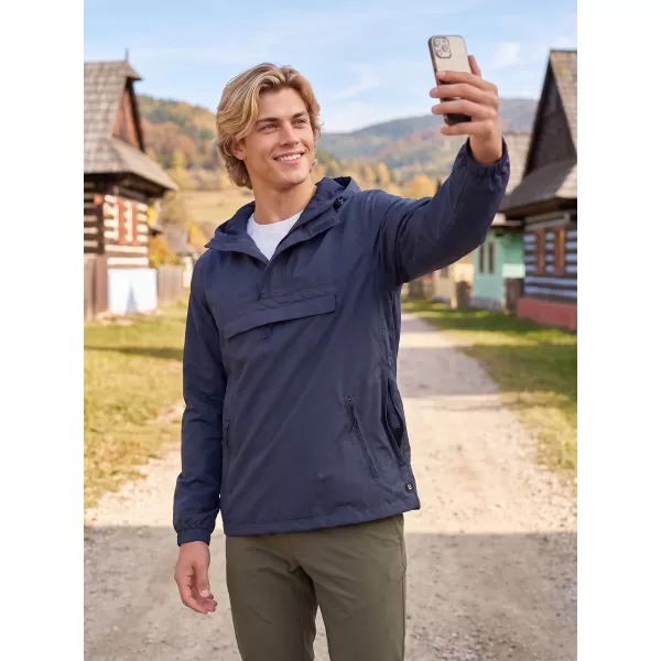  Jacke BRANDIT PŘES HLAVU BD3162 MARINE- 