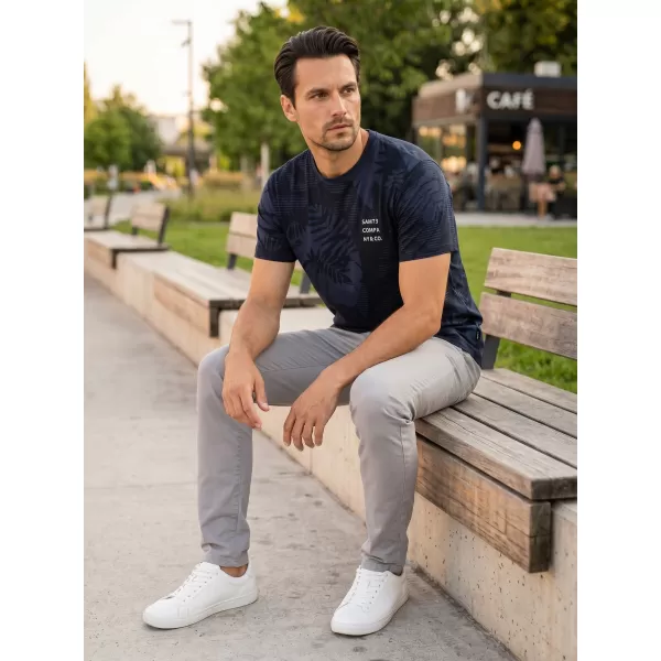  Herren-T-Shirt SAM 73 SCULPTOR MT 823 DUNKELBLAU 