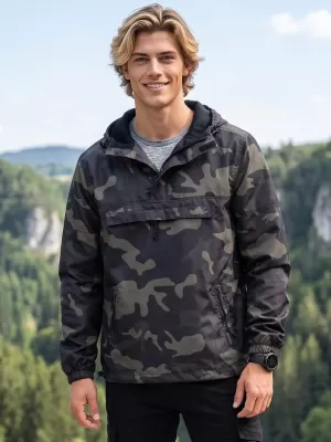 Jacke BRANDIT PŘES HLAVU BD3162 DUNKLE TARNUNG