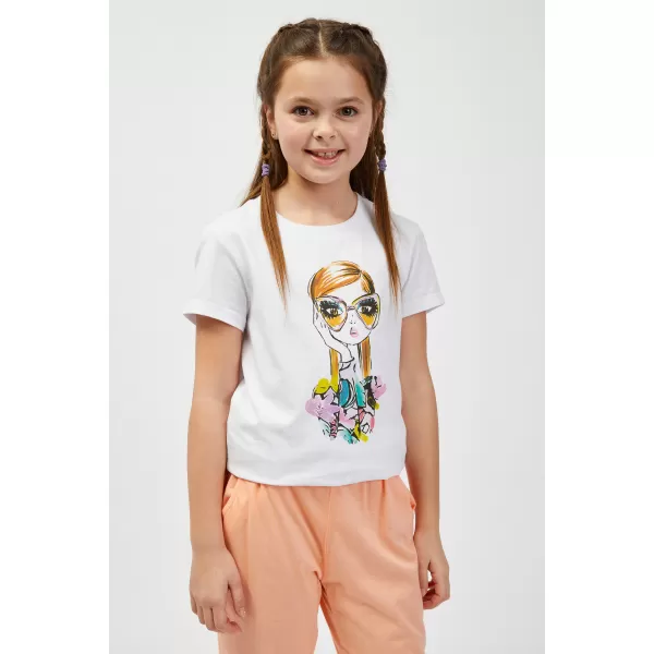  Kinder-T-Shirt SAM 73 MORA KT 515 WEIß 