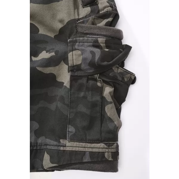  Shorts BRANDIT PACKHAM VINTAGE BD2023 DUNKLE TARNUNG 