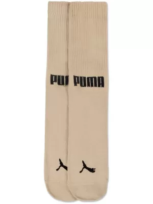 Herrensocken PUMA MEN FRONT LOGO CREW 2P 938010-03 BEIGE