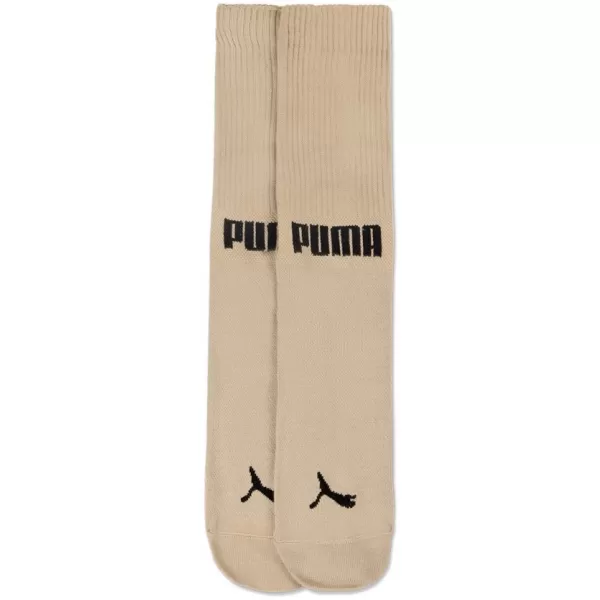  Herrensocken PUMA MEN FRONT LOGO CREW 2P 938010-03 BEIGE 