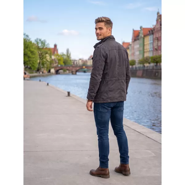  Herrenjacke Brandit Britannia Black Brandit1 
