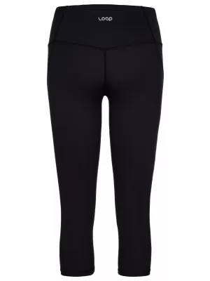 Leggings für Damen LOAP MEBELIS TLW2318 SCHWARZ