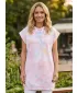 Damen-Sweatshirt mit kurzen Ärmeln SAM 73 CARINA WM 776 BUNT