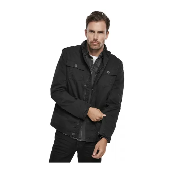  Herrenjacke Brandit Britannia Black Brandit1 