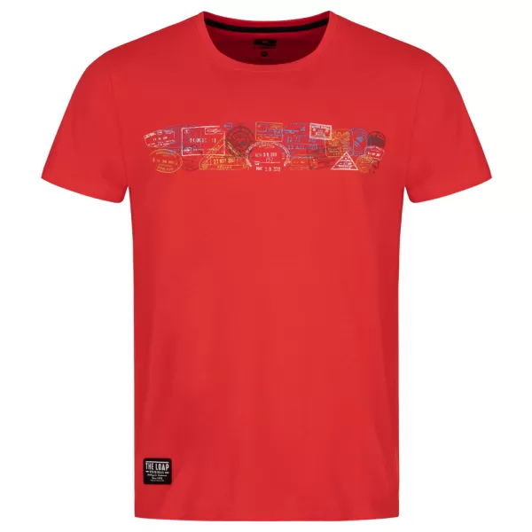  Herren-T-Shirt LOAP BOLTON CLM2327 ROT 